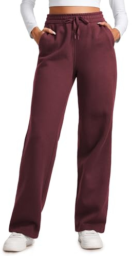 CRZ YOGA Pantalón Forrado Polar 71/76/81cm | Pierna Recta, Peso Medio, Casual, Suave, Transpirable, Cálido, Algodón, Bolsillos, para Mujeres