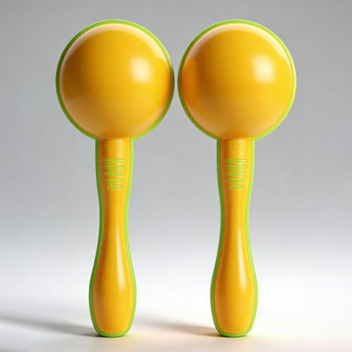 Norhogo shakers for babies, Plastic Maracas Percussion Instruments, baby maracas, Shaker Musical Instrument Learning Toys, Mini Maracas Musical Instruments For Adults, Children And Sensory Play