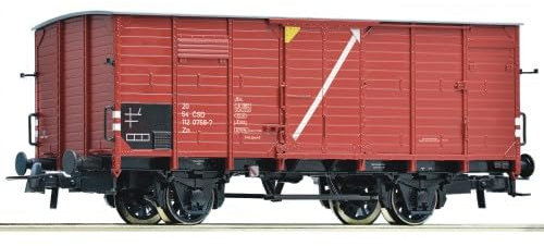 76323 H0 Covered Freight Car Zn, CSD, Ep.IV
