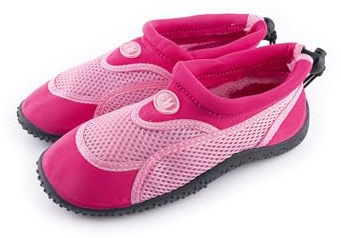 R-ISLAND Vattensko för barn, snabbtorkande, unisex, storlek 30–35, halkfri, perfekt för flod, strand, pool, Fucia, 30 EU
