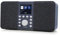 MangoKit MD5 Stereo DAB Radio mit Bluetooth,DAB Plus Radio,Digitalradio,UKW Radio,Tragbares Dab Radio,Küchenradio mit Netzbetrieb und Batterie,Farbdisplay,Alarme und Uhr,Schlummerfunktion-Dunkelgrau