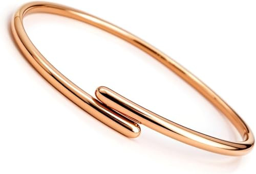 justerbar ren koppar fotledsarmband kada för män och kvinnor handgjord etnisk smycken, 50gms 4mm spö