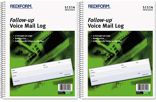 Trådbunden loggbok, 500 set/bok [set med 2]