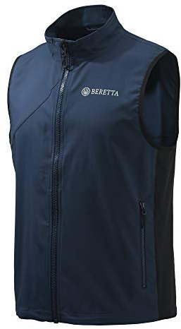 Beretta Gilet coupe-vent unisexe. M bleu