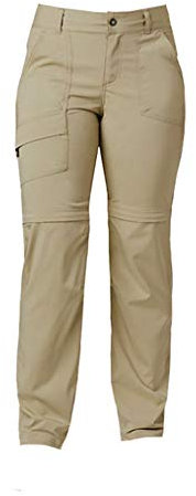 Columbia Women's XK0783 Kestrel Trail Stretch Convertible Pant, Khaki (10/42 L)
