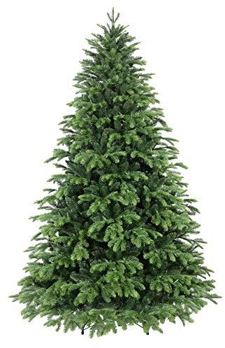 Albero di Natale Artificiale 240 cm Giulia Grillo – Real Touch PE/PVC, 3908 Rami Folti, Apertura ad Ombrello, Verde Naturale, Premium