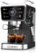 KB ELEMENTS Siebträgermaschine - automatische Milchaufschäumfunktion, Espresso freddo Funktion, 20 bar Espressomaschine, Espressomaschine mit milchtank, Heiß- und Kaltkaffee-Funktion, Schwarz