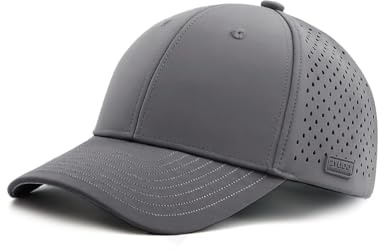 Zylioo överdimensionerad XXL snabbtorkande basebollkeps, XL kylnät sportmössa, L M S lätt golfkeps för olika huvuden, Grått, L
