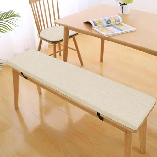 Cuscino per panca da interni, 140 x 30 x 5 cm, per sala da pranzo e birreria da giardino, comodo cuscino per panca in bankauflagen per casa e giardino, perfetto per sala da pranzo e patio