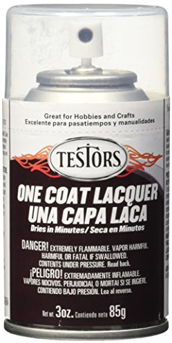 Testors TLACQUER-1834 Aerosol Lacquer Paint 3oz-Wet Look Clear