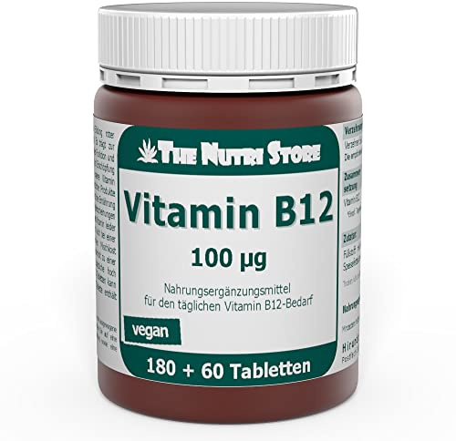 Vitamin B12 100 µg vegane Tabletten 180 + 60 Stk.