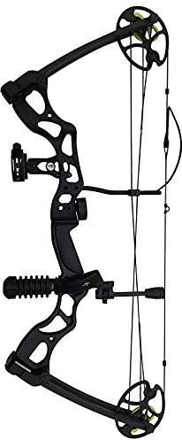 Southland Archery Supply Outrage 70 Lbs Hunting Compound Bow Package (Black, Starter Package, Right Hand - Draw with Right Hand)