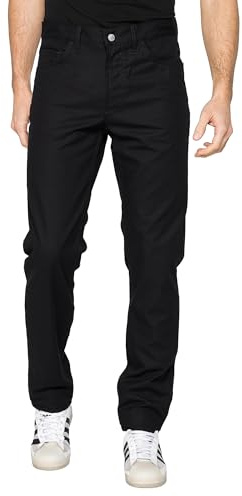 Carrera Pantalone Uomo in Tela Leggera MOD. 700, Nero (50)