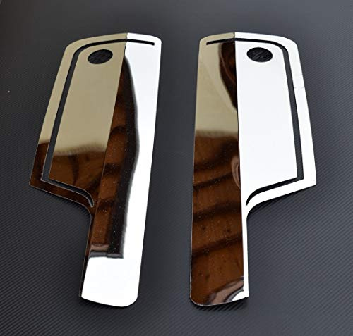 ESK Außenspiegel links + rechts, Edelstahl-Dekoration für Actros MP4, LKW-Zubehör