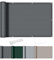 AXT SHADE Balkon Sichtschutz Wetterfest 90x500cm HDPE Balkonverkleidung Balkonabdeckung Balkonbespannung Blickdichte Windschutz und UV-Schutz mit Kabelbinder für Balkongeländer-Anthrazit