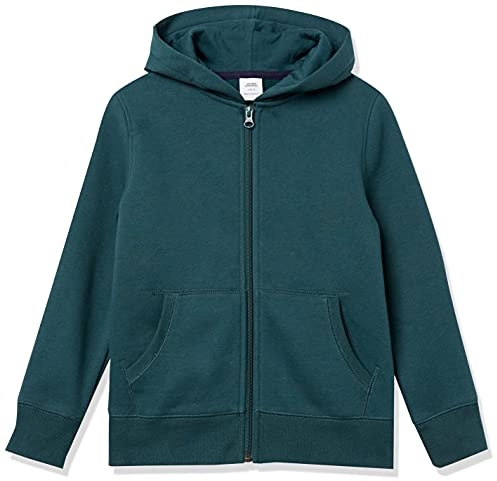 Amazon Essentials Bambini e Ragazzi Felpe con Cappuccio Foderate in Pile con Cerniera