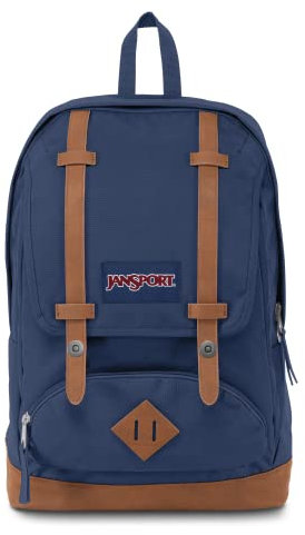 JanSport Cortlandt, Großer Rucksack, 25 L, 45 x 32 x 15 cm, 15in laptop compartment, Navy