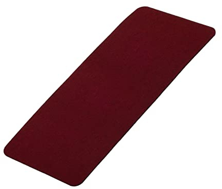 YOKIVE Desk Mat Protector, Felt Double-Sided Soft | Laptop Pad Writing Mat for Desktop Keyboard Mouse (Red, 27.56x12.99 Inch)