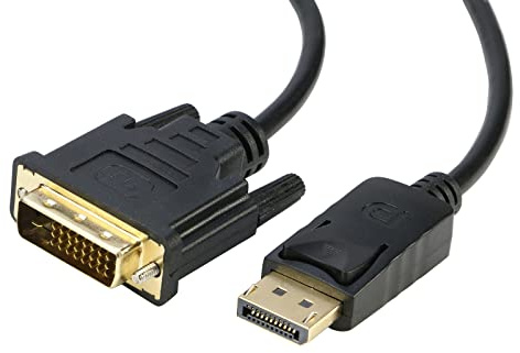 IXEVER DisplayPort till DVI-kabel 1,8 m
