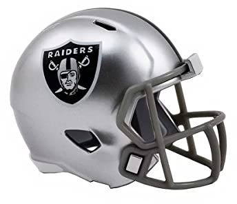 Riddell Oakley Raiders NFL Speed Pocket Pro Micro Casque de Football de Poche Taille Mini