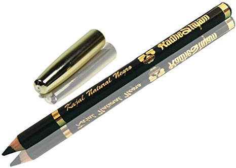 Radhe Eye Linner Kajal Negro Lapiz Ojos De 4 Gramos 100 g