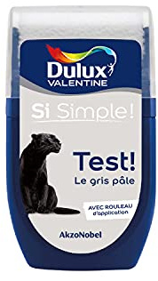 Dulux Valentine Peinture Si Simple - Testeur Couleur le Gris Pâle 30 ml
