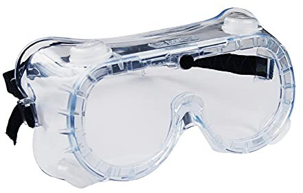 OZAKI - Lunettes De Protection Anti Poussière Et Anti Buée - Sangle Ajustable - Aérateur Anti Poussière - Norme EN166 3 B - Débroussailleuse & Bricolage