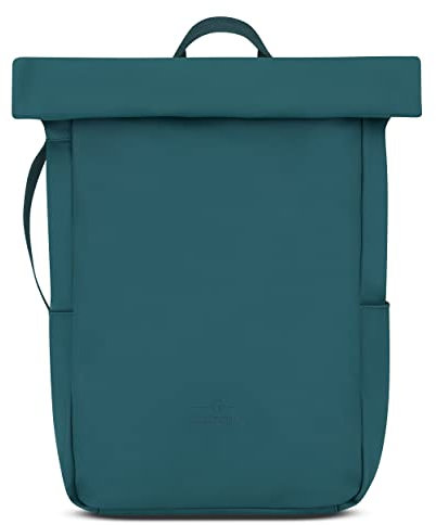 Johnny Urban Rucksack Damen & Herren Grün - Henry - Rolltop Backpack mit Laptopfach für Uni Business Arbeit - 15L - Wasserabweisend