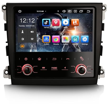 Erisin 8-Core 4+64GB Android 13 Car Stereo for for Porsche Panamera PCM3.1 Support GPS Sat Nav Carplay Android Auto DSP Bluetooth 5.0 Dual Band Wifi DAB+ TPMS DVB-T2 OBD2 PCM3.1