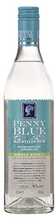 Penny Blue Pure Cane Mauritian Rum 70cl 40% ABV