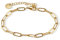 Seodore Paperclip Gold Bracelet for Women, 18K Gold Bracelets with Extender and Travel Pouch, Anti-Tarnish Waterproof Jewellery for Sport, Gym, and Swimming (18K Yellow Gold)