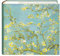 Kuword Fotoalbum für Fotos 10x15 cm | Van Gogh Ölgemälde Cover mit Goldglitter (Blühende Mandelbaumzweige) | 200 Bilder & Albumgröße 22.5x22 cm | Für Bücherregal, Hochzeit, Babyparty
