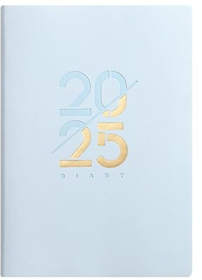 Agenda settimanale 2025, agenda settimanale mensile per tenere traccia degli obiettivi, agenda A5 per tenere traccia degli orari delle lezioni e dei compiti, mensile e settimanale, per casa, classe
