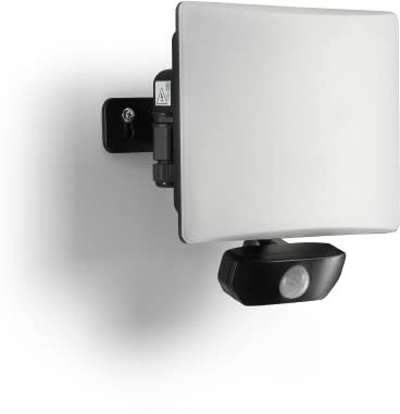 Auraglow 50W 4200lm Full Screen Slimline LED Security Motion Sensor PIR Flood Light Black Outdoor Wall Lamp