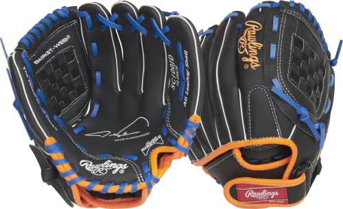 Rawlings Sure Catch Youth Baseballhandschuh | Jacob Degrom Modell | Basket Web | 25,4 cm | Rechtshänder-Überwurf