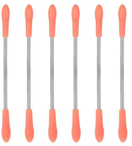 Molain 6 Stück Gesichtshaarentferner, Tragbare Gesichtshaarentfernung Edelstahl Handbuch Tragbarer Epilierer Haarentfernung Gesicht Damen zum Entfernen von Kinn, Wangen, Flaum