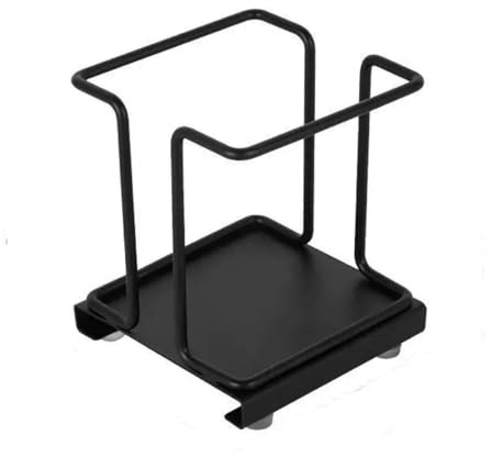 Xuweiung Dispenser per Bicchieri di Carta da Parete, Porta Bicchieri per Ufficio e Casa (nero)