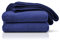 Amago - Kuscheldecke, Cashmere-Feeling, 220 x 240 cm - Marine
