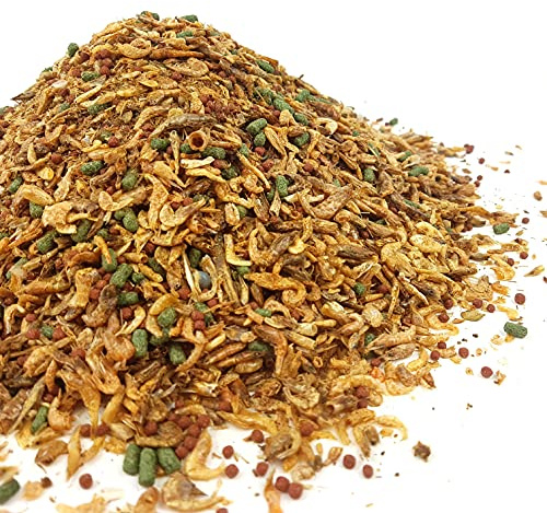 Turtle & Terrapin Mix - Pellets Sticks Shrimp Fish Food Complete Diet Growth (50g)