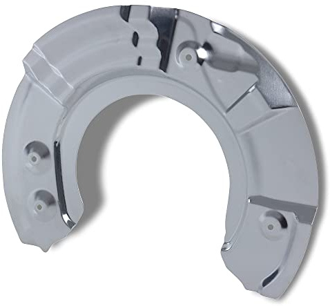 ATEC Germany 1x Placa de anclaje delantera izquierda Protector contra salpicaduras para disco de freno Compatible con BMW Serie 5 (F10) (F07) (F11),6 (F12) (F13) (F06),7 (F01,F02,F03,F04)