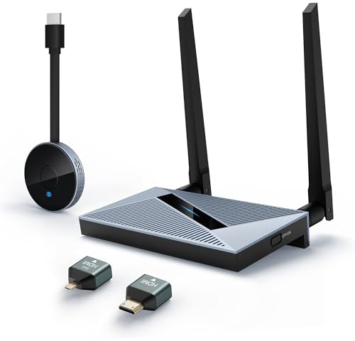 BRAIDOL introduces a Wireless HDMI kit with Dual-Band 2.4/5GHz Transmission, Supporting 4K Video Streaming and Seamless Audio Transfer from laptops to Monitors with Plug-and-Play Simplicity.