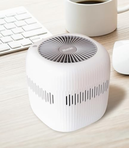 Elbe Inno Mini Klein Luftbefeuchter 2.5Litre，Verdunster Air Humidifier Bedroom Büro Hotel USB Schlafzimmer ohne Nebel, Klein Kinderzimmer Baby Akku