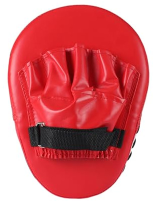 Aymzbd Paramani da Allenamento, Accessori per Paracolpi da Boxe, Paracolpi da Boxe, Paracolpi da Boxe, Bersaglio Manuale, Pad, Rosso