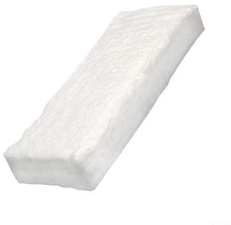 Éponge en céramique durable pour cheminées et brûleurs à gel, combustion efficace, économies accrues 30 x 10 x 3 cm