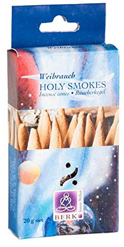 Berk Holy Smokes Räucherkegel Weihrauch, 20 g