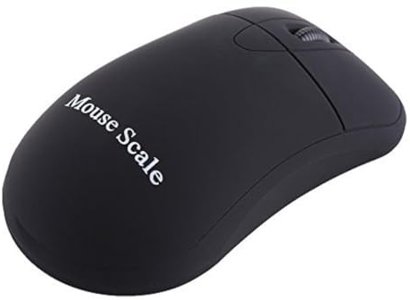 Fdit Bilancia digitale con mouse, mini bilancia tascabile da 100 g/200 g/300 g/500 g da 0,1 g/0,01 g, calcolatrice digitale portatile per gioielli e display LCD (100 g/0,01 g)