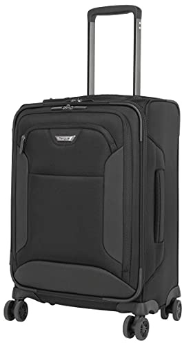 Targus CUCT04R Corporate Traveller 15,6 Rollkoffer mit 4 Rollen – Schwarz