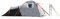 DWT Campingzelt Nova für 4 Personen, 265x480x195 cm, wasserdichtes Familienzelt mit Stehhöhe, UV-beständiges Polyester 75D, Größe:Gr. 5