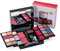 RoseFlower 25 Colori Tavolozza di Ombretti, Palette di Ombretti Ultra Colorati Contiene ombretto opaco brillante, fard, correttore e rossetto, Mini Vassoio per il Trucco Multifunzionale Portatile