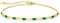 CDE Gold Armband Damen 925 Sterling Silber 14k Vergoldet Zirkonia Infinity Armbänder Damen Verstellbar Armkette Schmuck Muttertag Valentinstag Geburtstag Weihnachten Geschenke für Sie Frauen Mama